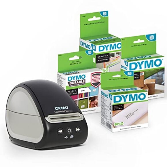DYMO LabelWriter 550 Turbo Label Printer Bundle, Label Maker EUC - Picture 1 of 3